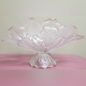 Elegant Clear Glass Bowl